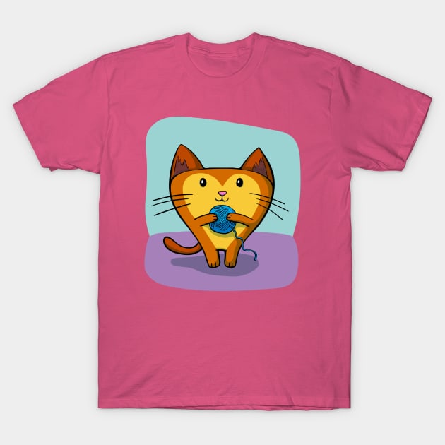 A Kitten that loves Sewing T-Shirt by PatrioTEEism